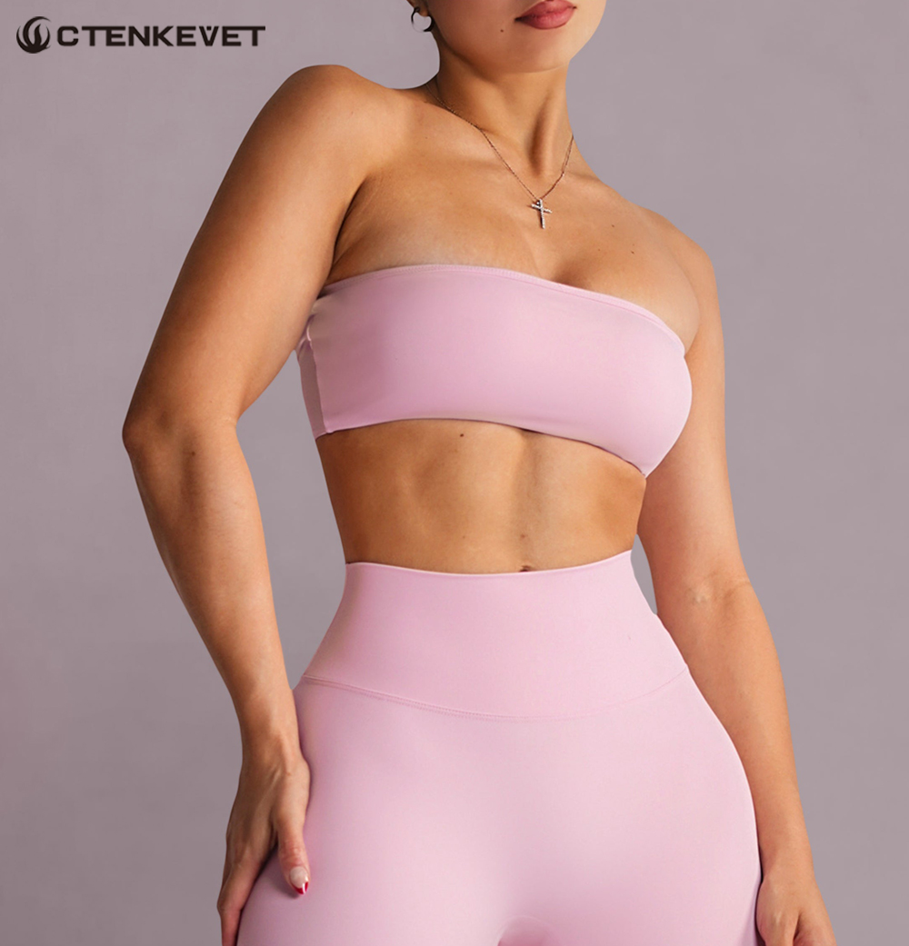 Quick Dry Underwear - Sutiã esportivo sem alças, top curto