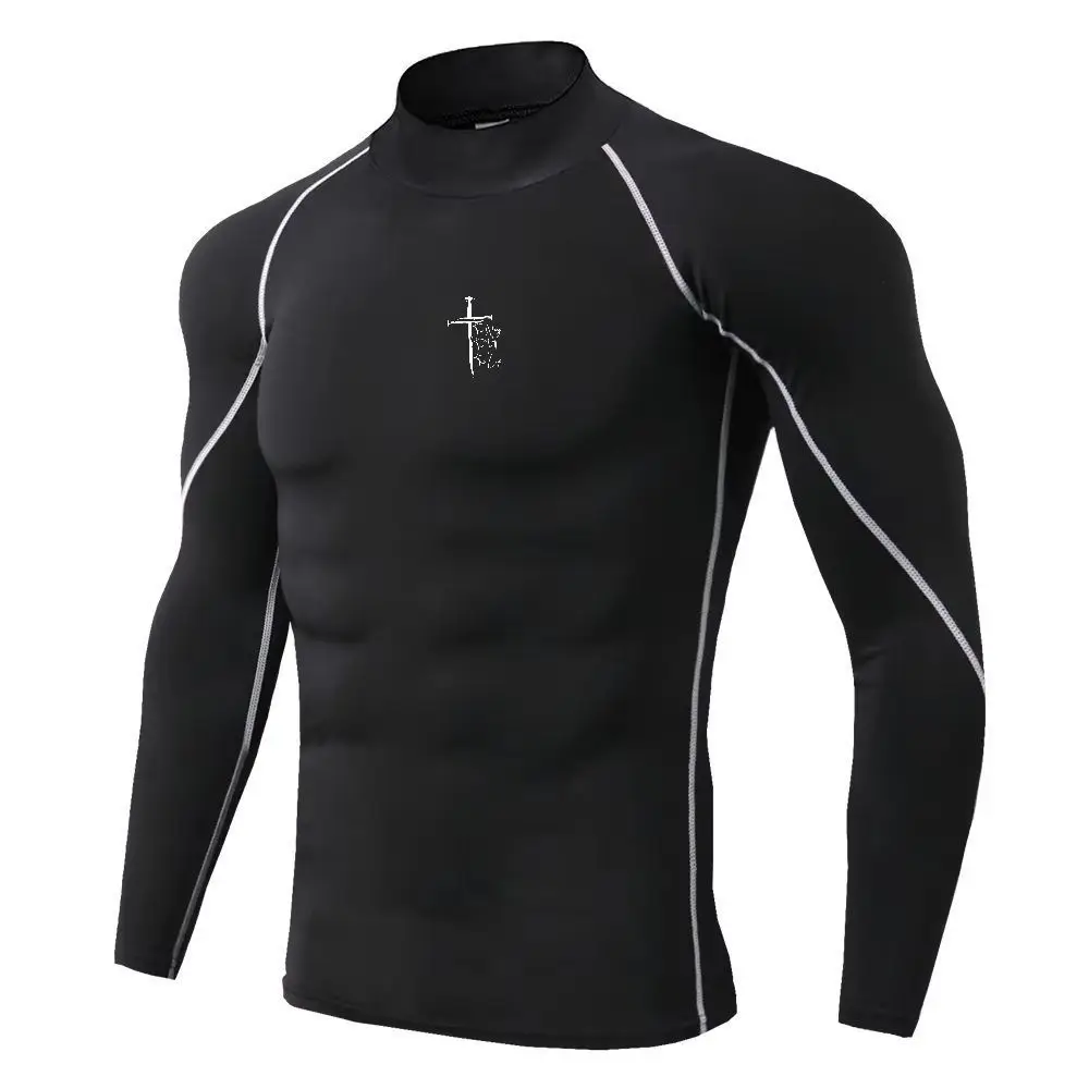 Camiseta esportiva masculina d - Quick Dry Underwear avaliação e preço