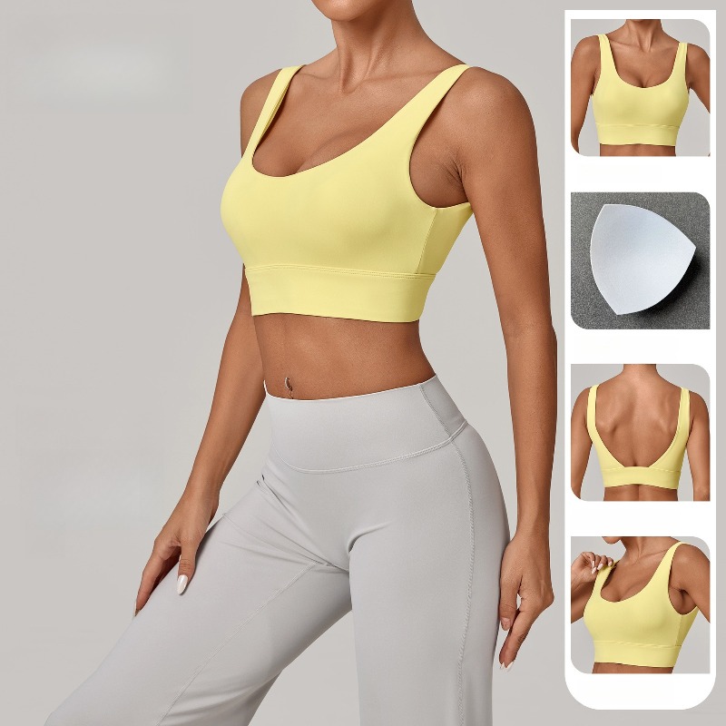 V sem costas yoga sutiã esport - Quick Dry Underwear avaliação e preço